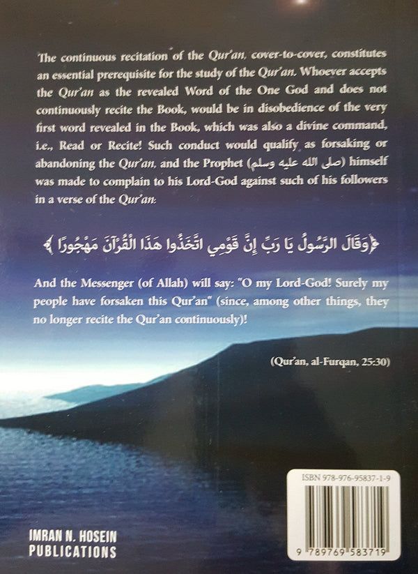 Methodology for Study of the Qu'ran [Paperback] Imran N. Hosein by Imran N. Hosein - used book at Perkology Books