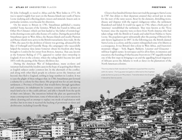 Atlas of Unexpected Places: Haphazard Discoveries, Chance Places and ... by Travis Elborough - used book at Perkology Books