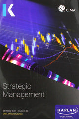 E3 STRATEGIC MANAGEMENT - STUDY TEXT by Kaplan by KAPLAN PUBLISHING - used book at Perkology Books