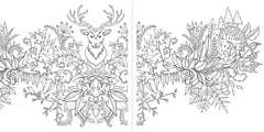 Miniature Enchanted Forest: A Pocket-Sized Adventure Coloring Book