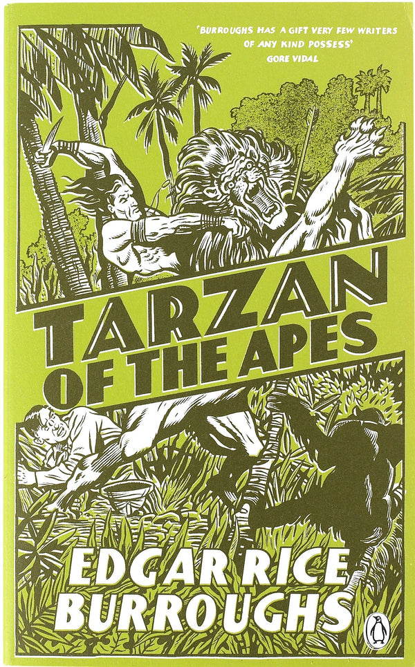Tarzan of the Apes by Edgar Rice Burroughs - used book at Perkology Books