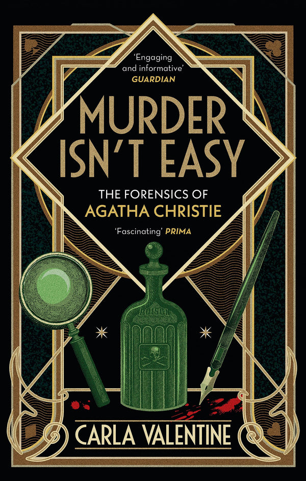 Murder Isn't Easy: The Forensics of Agatha Christie by Carla Valentine - used book at Perkology Books
