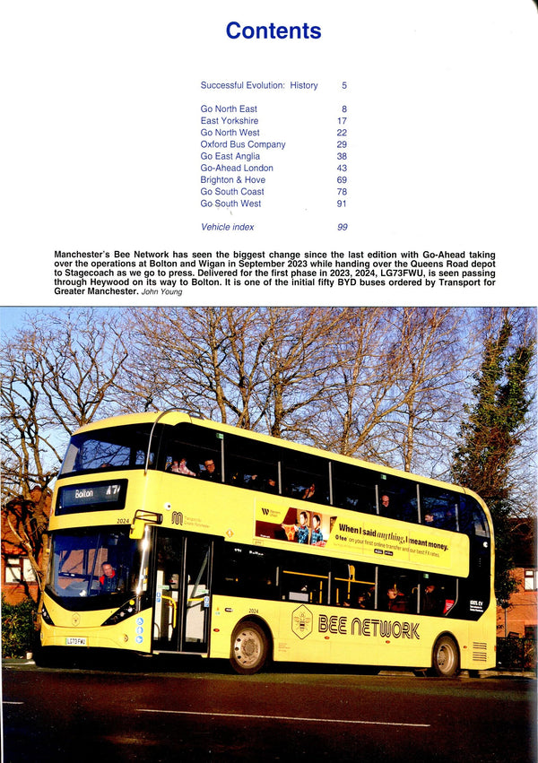 2024 Go-Ahead Bus Handbook by Principal Editor : John Gordon-Lang - used book at Perkology Books