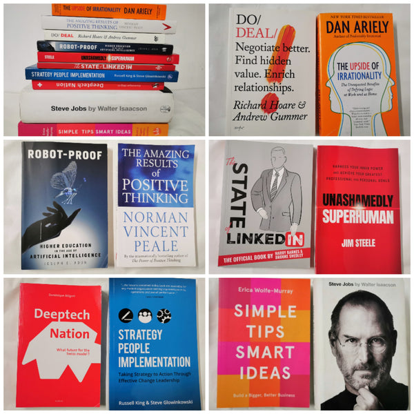 Business Books Bundle x 10 -  Inc Mindset, Leadership, Finance