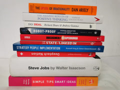 Business Books Bundle x 10 -  Inc Mindset, Leadership, Finance