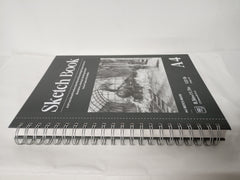 A4 Sketchbook, 60 Sheets Spiral Sketch Book with 200gsm Thick Paper,