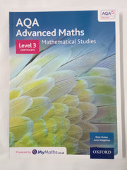 AQA Mathematical Studies Student Book: Level 3 Certificate