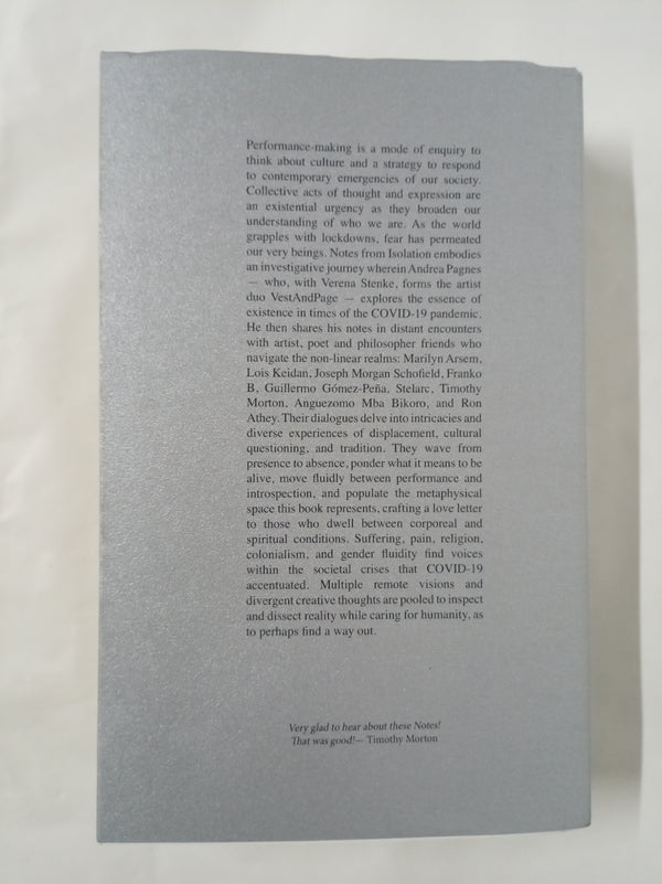 Notes from Isolation – Andrea Pagnes