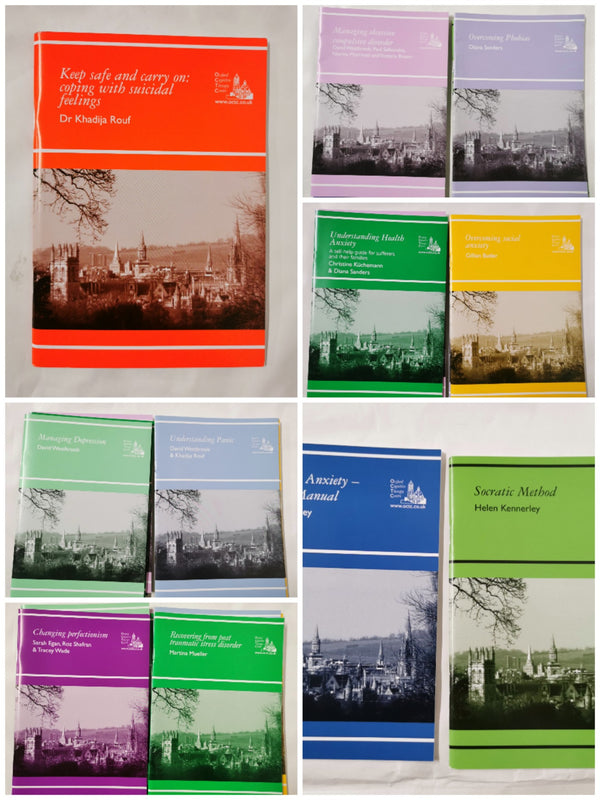 Selection of 6 Oxford Cognitive Therapy Centre CBT Booklets