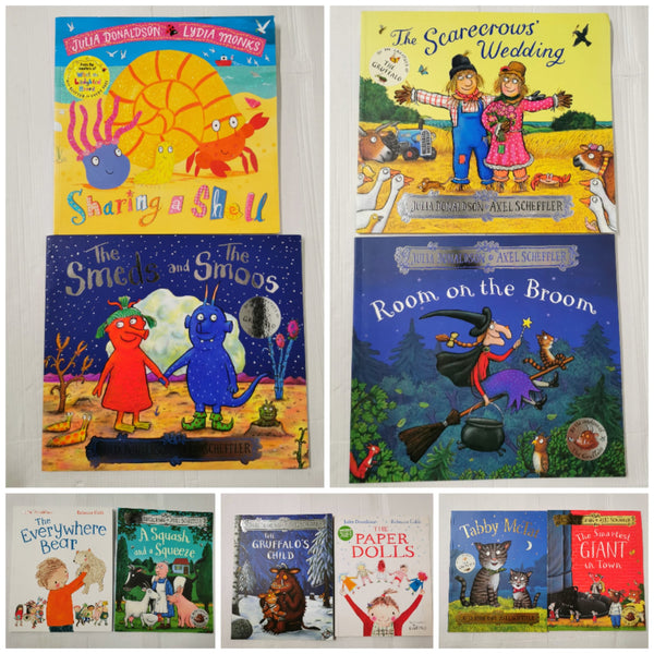 Cover of Bundle of 10 Julia Donaldson books inc. Everywhere Bear, Room on The Broom etc