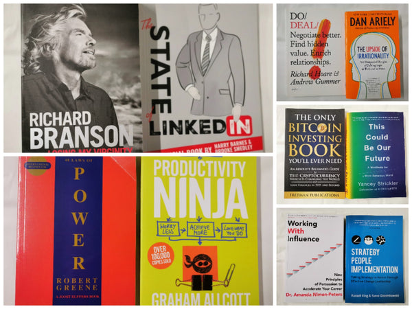 Cover of Business Books Bundle - Mindset, Leadership, Finance, Psychology x 10 Books