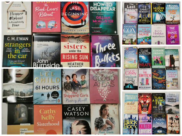 Cover of 40 New Fiction Books Collection Set Fiction, Crime, Thriller, Romance  Wholesale