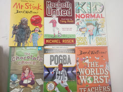 15 Books for Boys, Chapter Books Bundle Age 8+, Random Selection, Mixed Authors