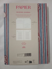 Bibliotheque Blue A5 Reading Journal