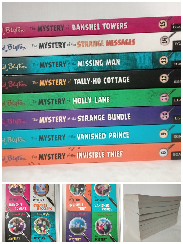 Enid Blyton Mystery 8 books Set