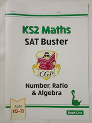 New KS2 Maths SAT Buster Stretch 4 Books Collection Set Ages 10-11