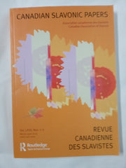 Canadian Slavonic Papers Vol. LXVII Nos. 1-2 Mar-Jun 2025