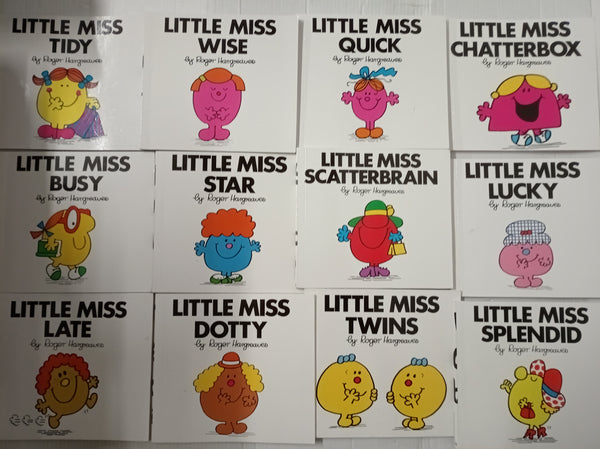 Little Miss & Mr Men Collection 31 Books: Classic Children’s illustrated Series