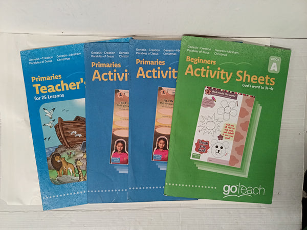 Go Teach: Beginners & Primary Activity Sheets and Teacher Pack
