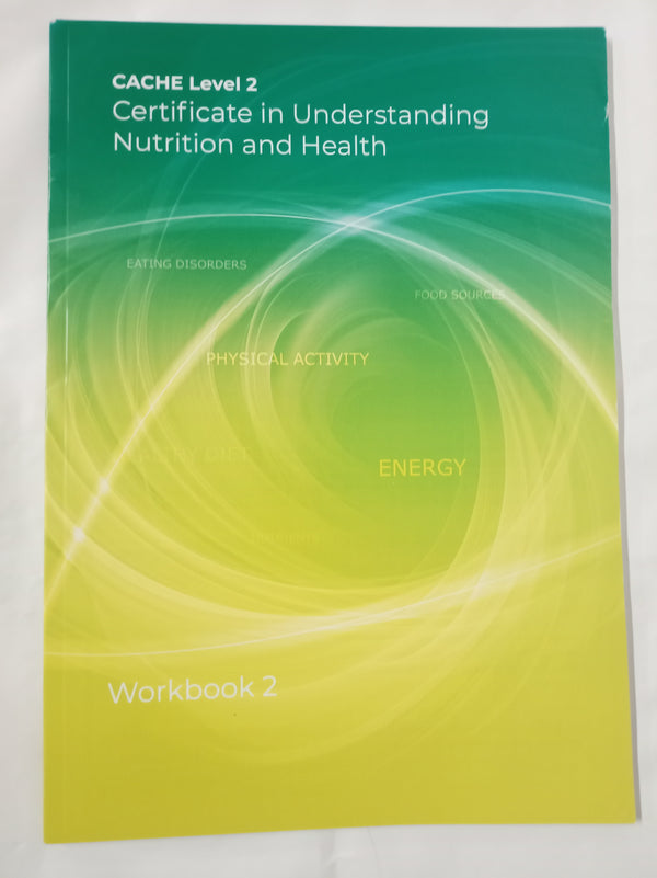 NCFE CACHE Level 2 Certificate in Understanding Nutrition and Health