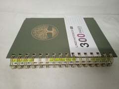 A5 Spiral Notebook With Dividers 300 Pages/150 Sheets 100GSM Lined