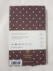The Five Minute Journal: Undated 6 Months Limited Edition - Mocha polka dot