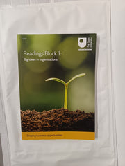B207Shaping Business Opportunities Readings Block 1, 2 & 3 (Open University)
