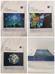TM255 Communication and Information Technologies Blocks 1, 2 & 3 - Open University 3 Books