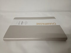 Paperchase Agenzio Soft Cover Notebook Champagne Lined