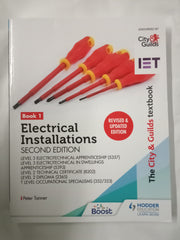 The City & Guilds Textbook: Book 1 Electrical Installations, Second Edition: For the Level 3 Apprenticeships (5357 and 5393), Level 2 Technical ... & T Level Occupational Specialisms (352/353)