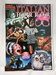 Horror Movie Book - Italian Horror Annual - 100 Full Colour A4 Pages.