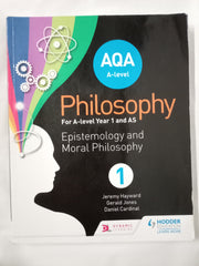 AQA A-level Philosophy Year 1 and AS: Epistemology and Moral Philosophy