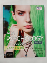 AQA Psychology for A Level Year 1 AS Student Books: 2nd Ed | Cara Flanagan