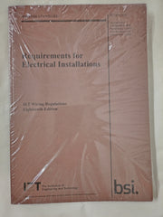 Requirements for Electrical Installations, IET Wiring Regulations,