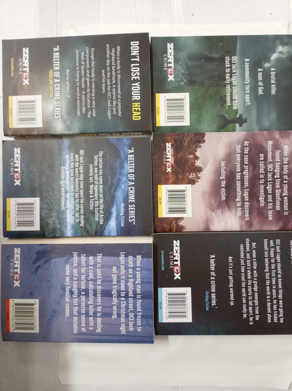 DCI Logan Crime Thrillers 13-16: 4 Books Collection Set By JD Kirk