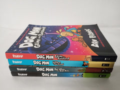 Dog Man Series 4 Book Set By Dav Pilkey