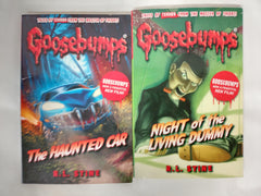Goosebumps Books x 6 inc  The |Hanuted Car, The Ghost Next Door