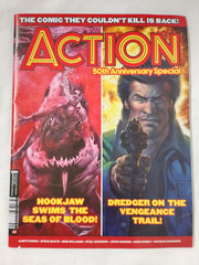 ACTION Violent Comic 50th Anniversary Special Apr 2026 Dredger Hook Jaw Hellman