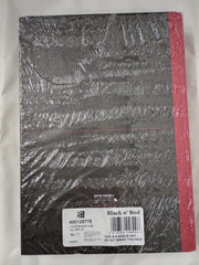 Oxford Black n' Red A4 Notebook, Hardback Casebound, Lined, 192 pages (Pack of 3)