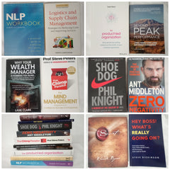 Business Books Bundle - Mindset, Leadership, Finance x 10 Books