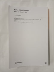 Review of World Economics Vol 161 No 3 2025