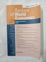 Review of World Economics Vol 161 No 3 2025