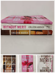 Without Merit, Finding Perfect & Layla by Colleen Hoover: 3 Book Bundle