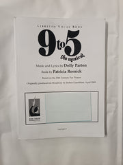 9 to 5 the Musical by Dolly Parton - Libretto Vocal Book, pack of 2