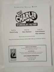 Charlie and the Chocolate Factory - Libretto Vocal Book