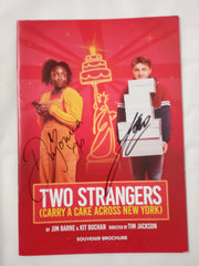 Two Strangers Carry A Cake Across New York Souvenir Brochure SIGNED