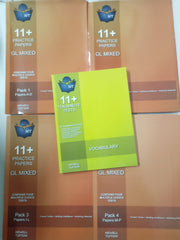 Newell Tuition 11 Plus /11+ GL Mixed Practice Papers and Vocabulary Test Book