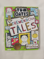 4 Tom Gates Books by Liz Pichon: Genius Ideas, Super Good Skills, Dog Zombie Rules, Ten Tremendous Tales