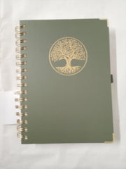 A5 Spiral Notebook With Dividers 300 Pages/150 Sheets 100GSM Lined
