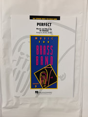 Hal Leonard Music for Brass Band: Perfect by Ed Sheeran, Arranged by Michael Brown